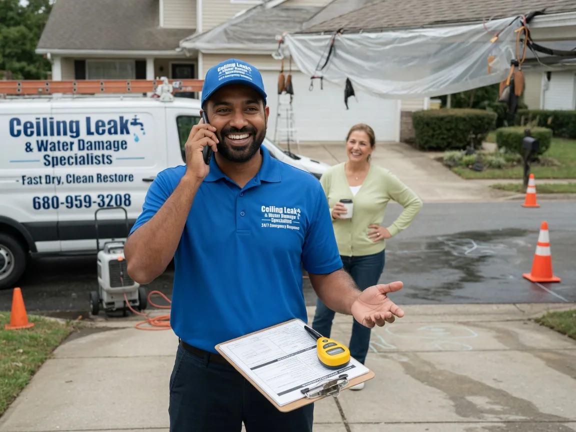 Ceiling Leak Cleanup Basye, VA FAQs